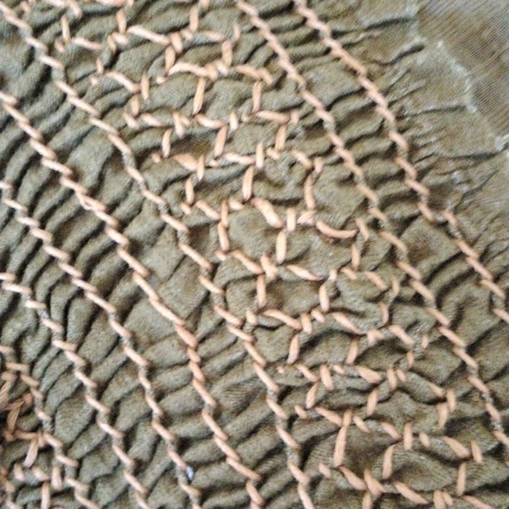 Free People Tribal Sage Green Top - Picture 11 of 11